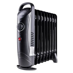 Grzejnik olejowy 900 W czarny Mini Volteno