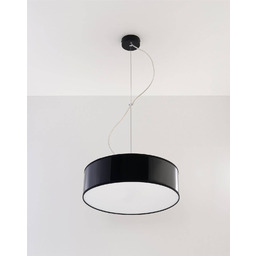 Sollux Lighting Lampa wisząca ARENA 35 SL.0115 czarna