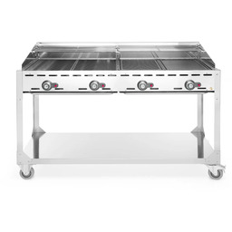 GRILL GAZOWY GREEN FIRE PROFI LINE HENDI 4