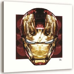 Obraz na płótnie, Głowa Iron Man''a - Rubiant