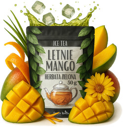 Zielona herbata Ice Tea Letnie Mango 50 g