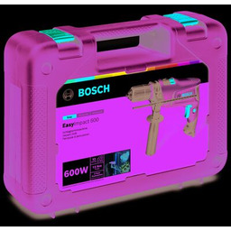 Wiertarka udarowa EasyImpact 600 z walizką BOSCH
