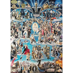 Hollywood XXL - Puzzle Renato Casaro 3000 Teile
