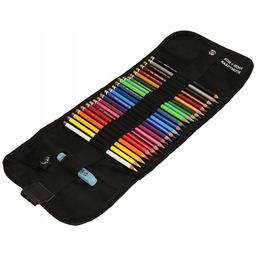 Kredki dla Dzieci 24-kolorów Polycolor w czarnym etui