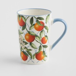 Kubek Orangio z motywem owoców