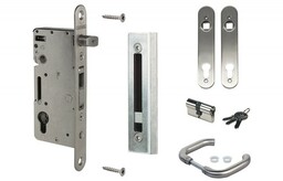 Zestaw do furtek drewnianych Locinox H-Wood Set (zamek