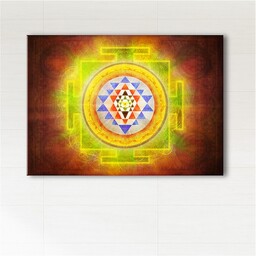 Pakamera Obraz harmonizujący - Mandala Shri Yantra -