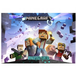 PUZZLE MINECRAFT GRA A3 252 el z Nadrukiem