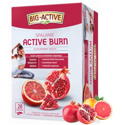 BIG ACTIVE Herbata Active Burn Spalanie (20 sztuk)