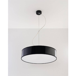 Sollux Lighting Lampa wisząca ARENA 45 SL.0118 czarna