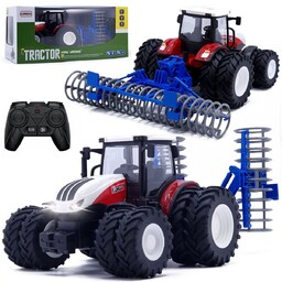 ZDALNIE STEROWANY TRAKTOR CIĄGNIK Z WAŁEM STRUNOWYM RC