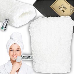 Raypath miękka Rękawica Face Glove do Demakijażu twarzy