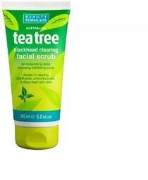Beauty Formulas Tea Tree Blackhead Peeling Facial Scrub
