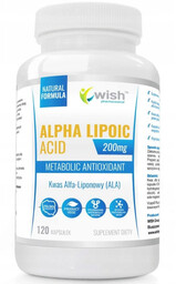 WISH Alpha Lipoic Acid 200mg 120caps