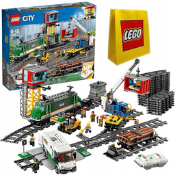 Klocki Lego City 60198 Pociąg Towarowy Sterowany Torba