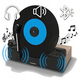 Gramofon Adapter Blaupunkt VT100BK Automatyczny Wertykalny głośniki 2x5WRMS