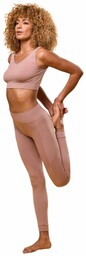 Luigi di Focenza Komplet sportowy top i legginsy