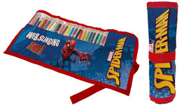 Piórnik z wyposażeniem jednokomorowy dla chłopca, GIOTTO, Spider-Man,