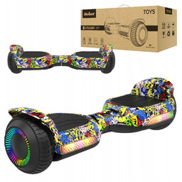 Deskorolka elektryczna Hoverboard deska 6,5" Led Rebel