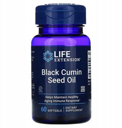 Life Extension Black Cumin Seed Oil 60 Softgels