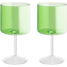 H&H Daylight Zestaw 2 kielichów ze szkła borokrzemianowego,