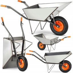 Taczka Ogrodowa budowlana spawana stalowa Higher 120L 210kg