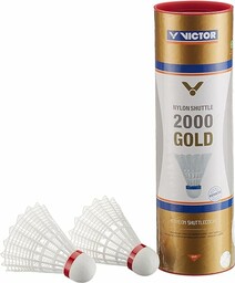 VICTOR Nylon Shuttle 2000 złoto-biało-czerwony