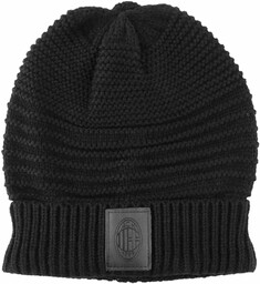 AC Milan Unisex 143052 kapelusz, czarny, jeden rozmiar
