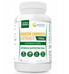 WISH Korzeń Lukrecji Extract 250mg 60caps