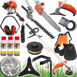 Kosa Spalinowa 4w1 Kosiarka Kosa Nożyce Do Żywopłotu