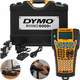 Drukarka etykiet Dymo Rhino 6000+ przenośna przemysłowa 2x
