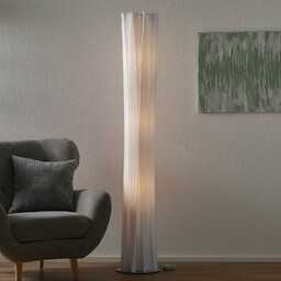 Slamp Lampa stojąca designerska Bach, możliwość ściemniania, biały