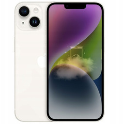 Nowy Smartfon Apple iPhone 14 128GB Starlight Biały