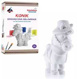 Genialny dzieciak. Malowanka sensoryczna Konik - Askato