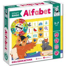 Kapitan Nauka, gra edukacyjna Alfabet. Smart Bingo