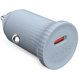Ładowarka samochodowa SBS TECRPD25LBGRS 25W Niebieski