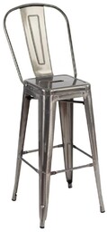 King Home Krzesło metalowe Tower Big Back KH010100969