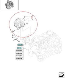 ALTERNATOR 120A NEW HOLLAND CASE STEYR 84141452