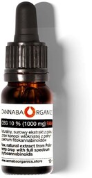 Olejek CBG 10% surowy z chlorofilem w buteleczce