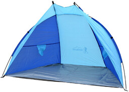 Enero Camp Namiot osłona plażowa Sun 200x120x120cm niebiesko-granatowy