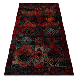 Dywan wełniany OMEGA AVAR Ramka, romby, orientalny -