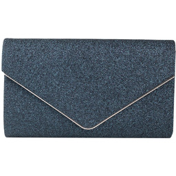 TOREBKA WIZYTOWA damska KOPERTÓWKA WIECZOROWA elegancka mała BROKAT