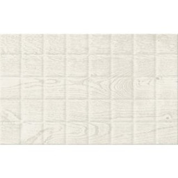 Płytka ścienna MINOS white structure satin 25x40 gat.
