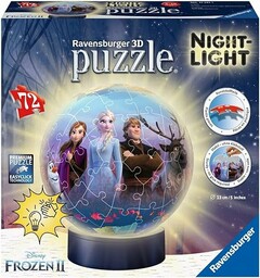 Disney Frozen 2: 3D Puzzle-Ball 72 Teile: Erlebe