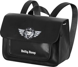 Betty Boop Motor Love-Torebka-Plecak Satchel, Czarna, 26 x