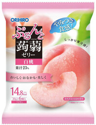 Purunto Konjac Jelly peach, galaretki o smaku brzoskwiniowym