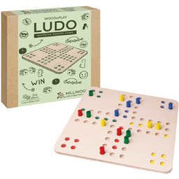 Drewniany Chińczyk, gra logiczna, Milliwood WOODuPLAY