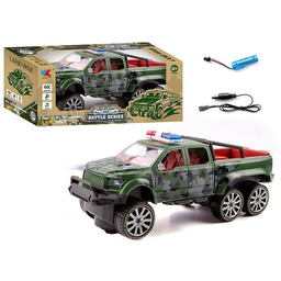Wojskowy samochód terenowy na baterie skala 1:16