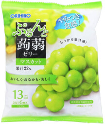 Purunto Konjac Jelly grape muscat, galaretki o smaku