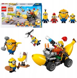 Lego Minionki 75580 Minionki i Bananowóz Pojzd Figurki